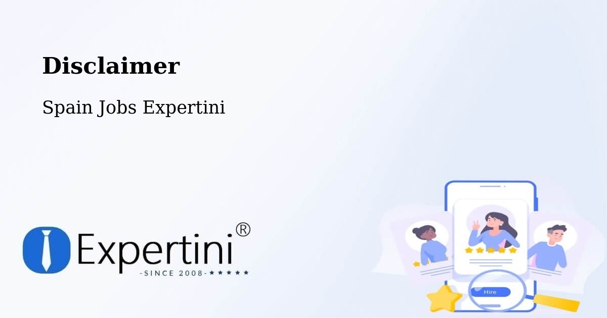 Disclaimer – Moaña - Spain Jobs Expertini